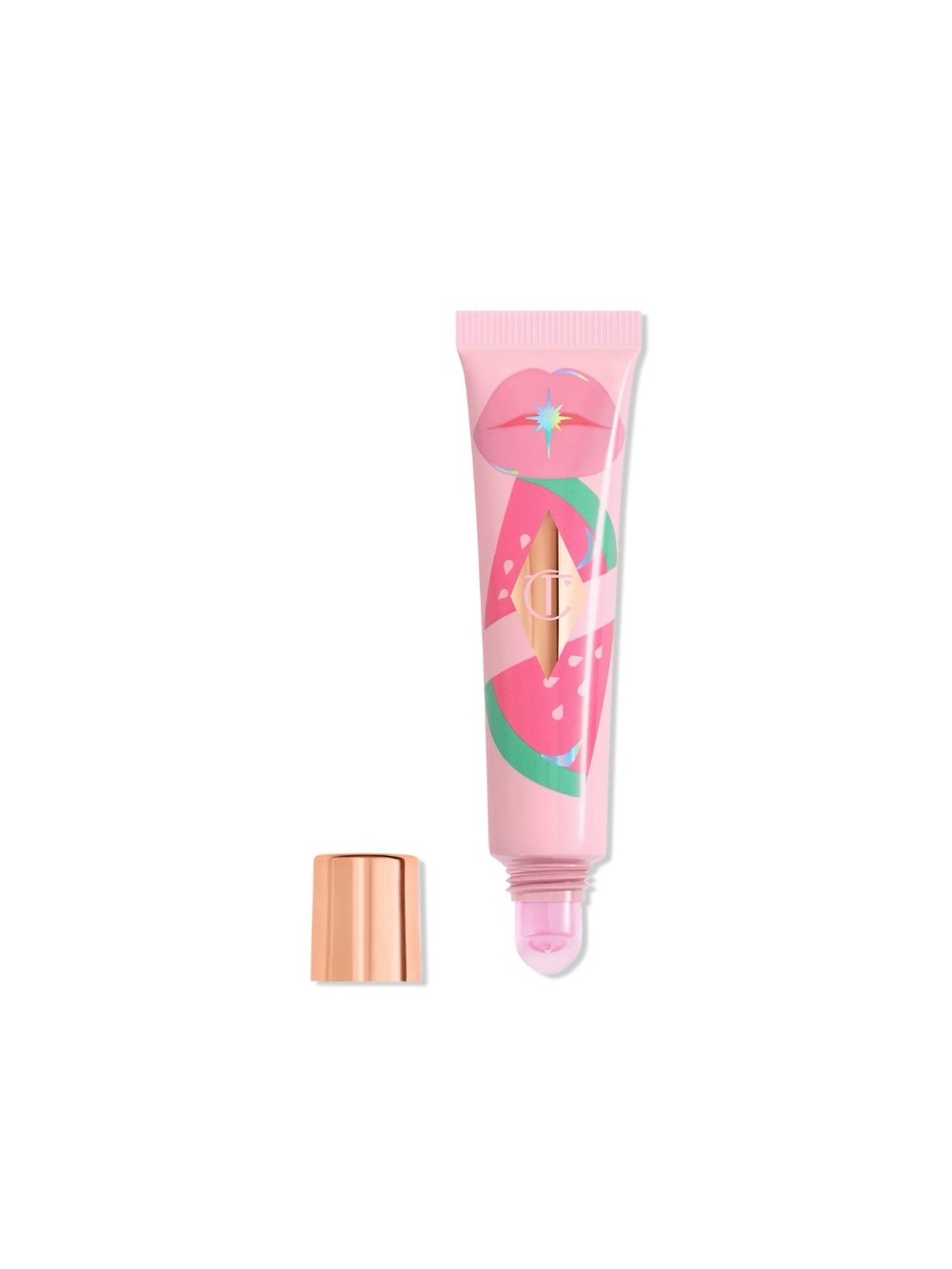 Charlotte Tilbury Healthy Glow Nectar Lip Oil - Shade pink watermelon